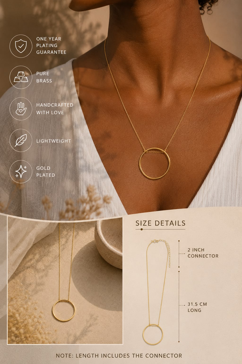 Circle Statement Neckpiece