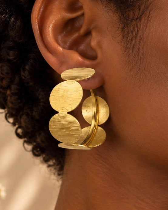 Stella Hoops Golden