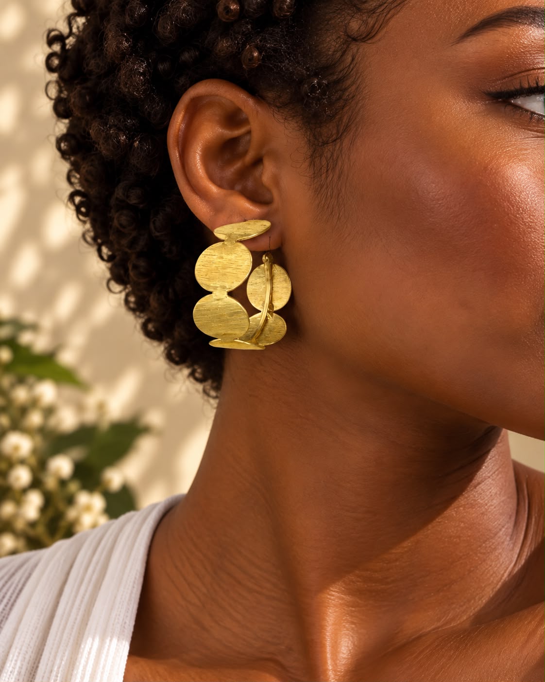Stella Hoops Golden