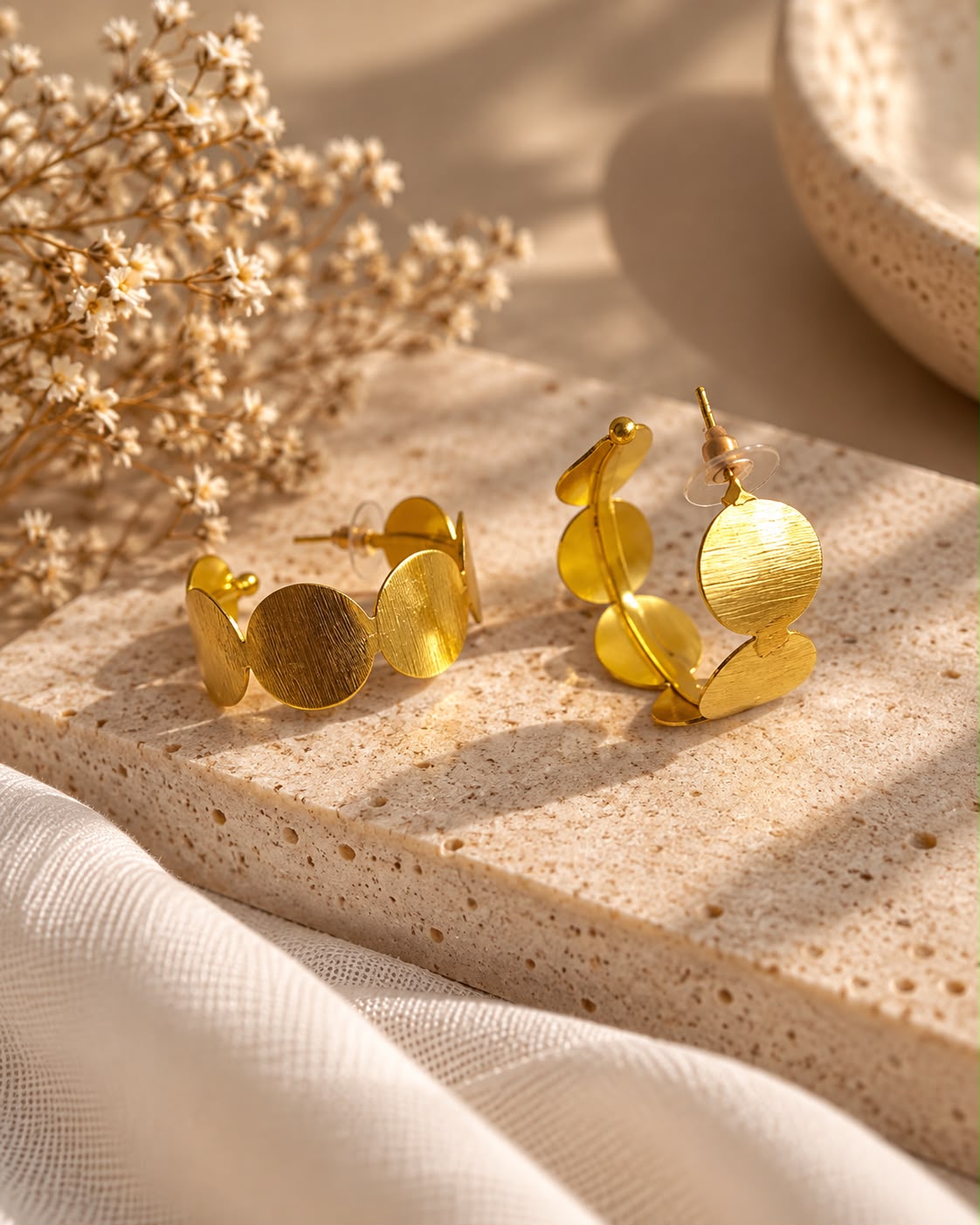 Stella Hoops Golden