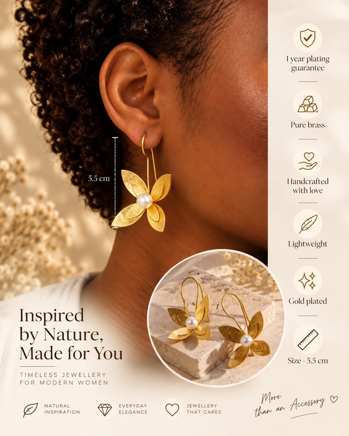 Flora Pearl Hooks