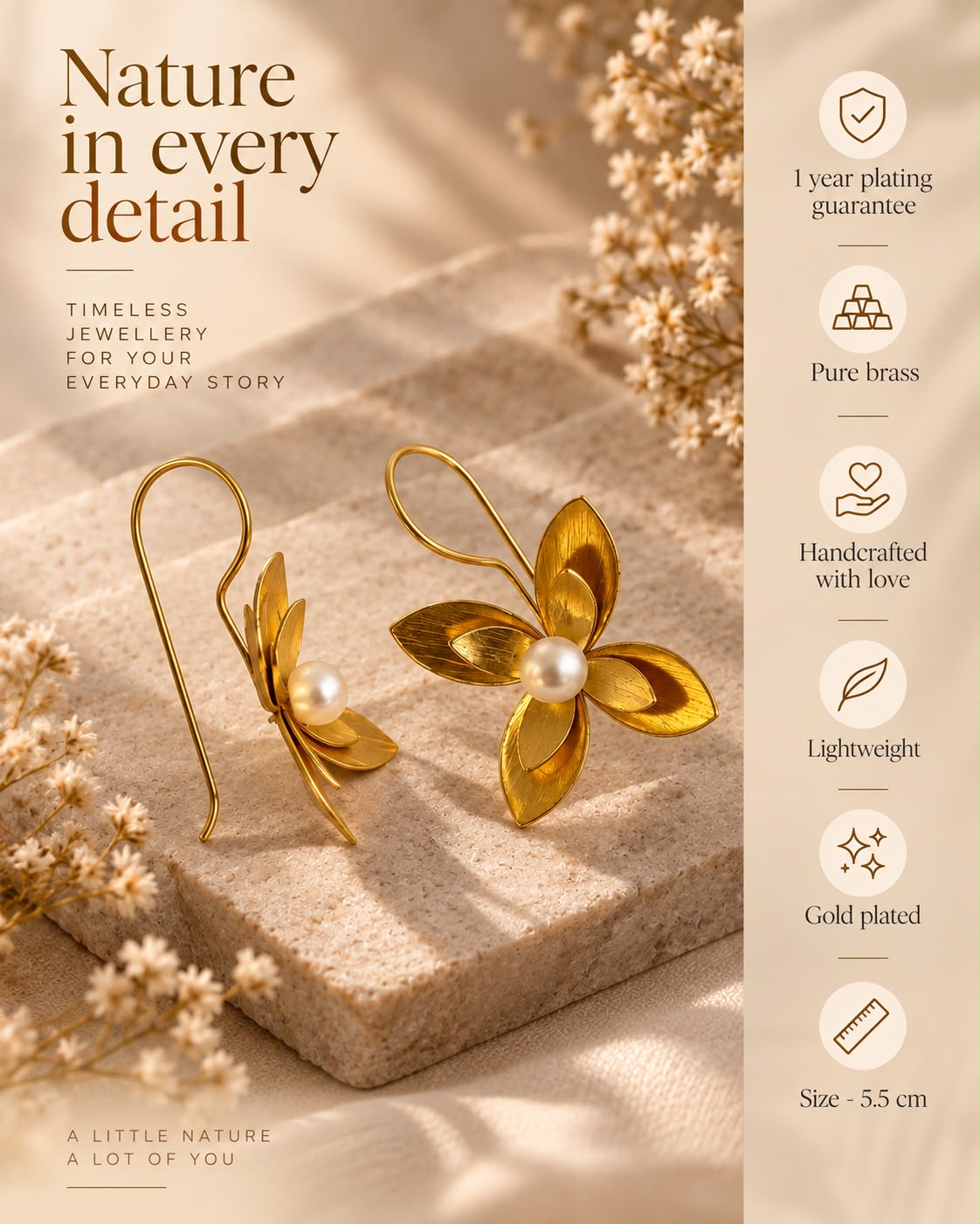 Flora Pearl Hooks