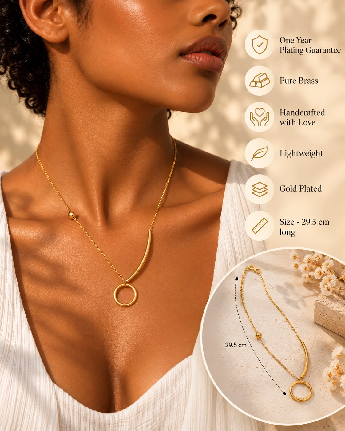 Driftline Statement Neckpiece