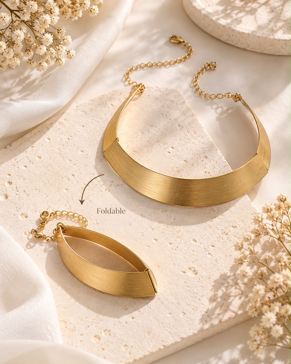 Foldable Statement Choker