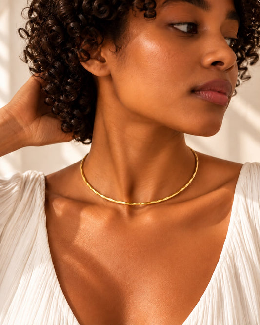 Plain Hammer Art Hasli Statement Neckpiece