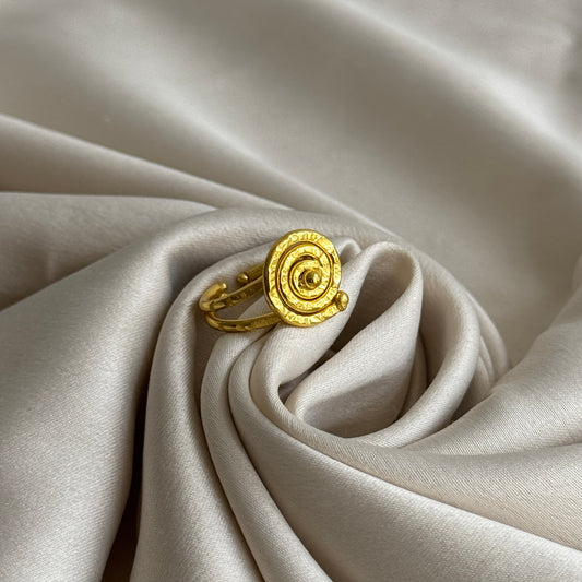 Spiral Mini Adjustable Ring