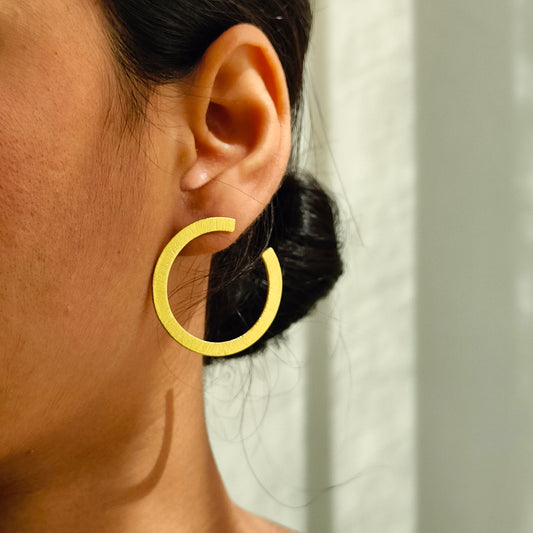 Cee Hoop Earrings