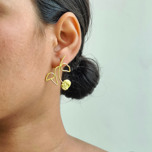 Rose Stud Earrings
