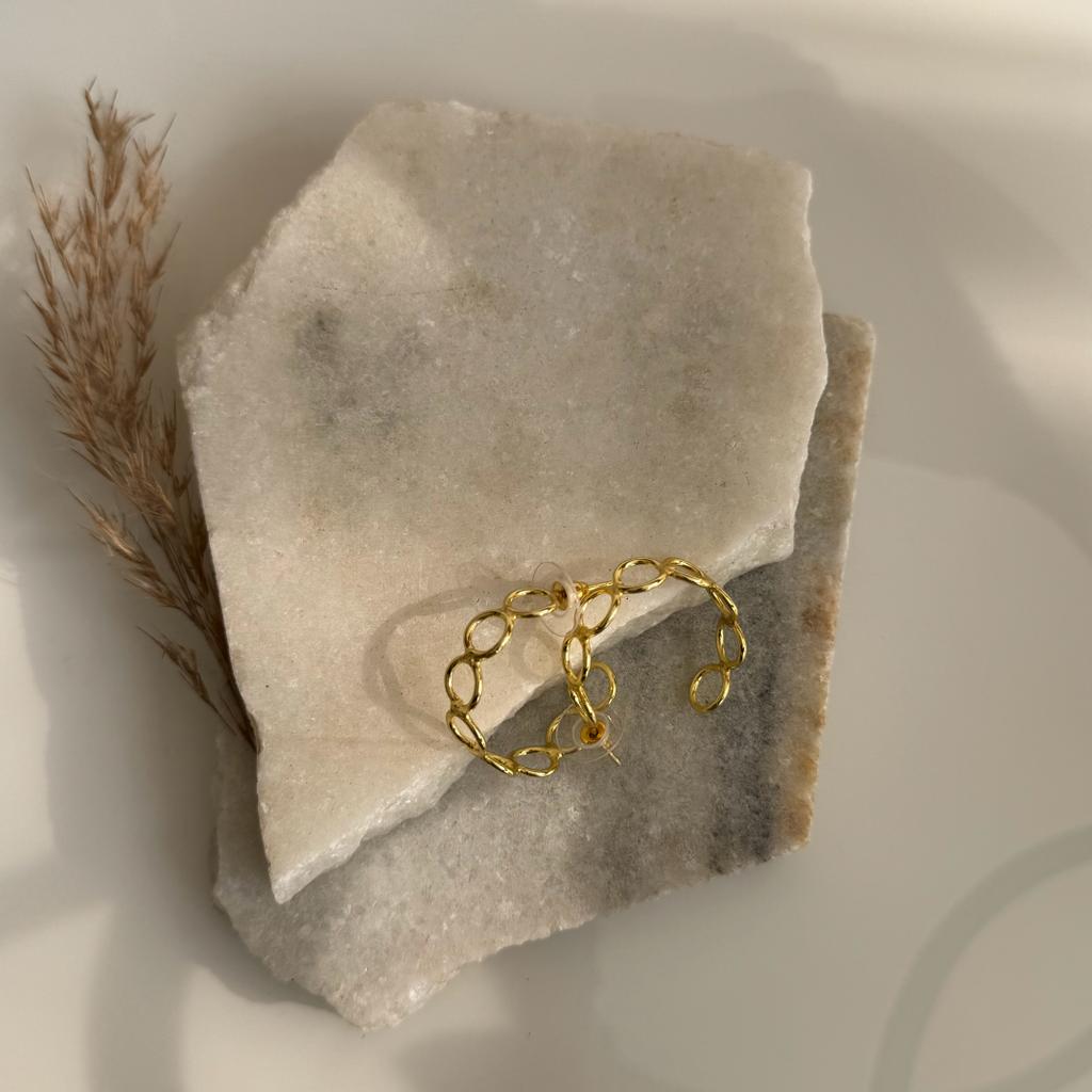 Hollow Stella Hoops
