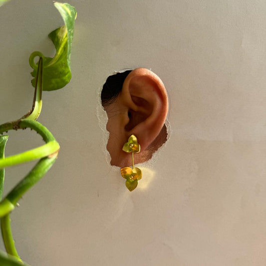 Two Flower Earrings