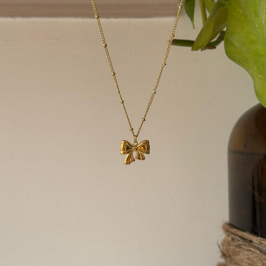 Solid Bow Dot Chain