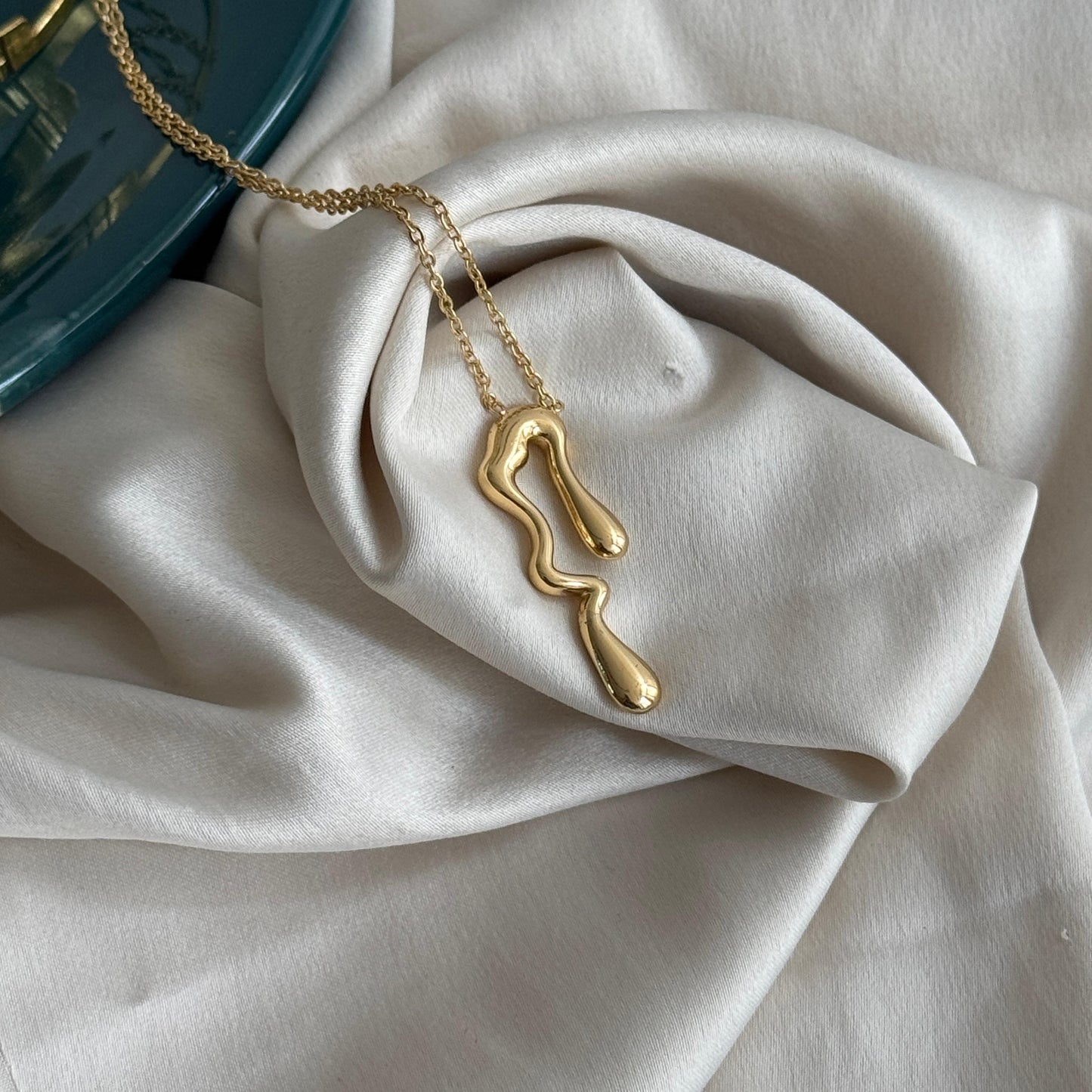 Abstract Drip Pendant