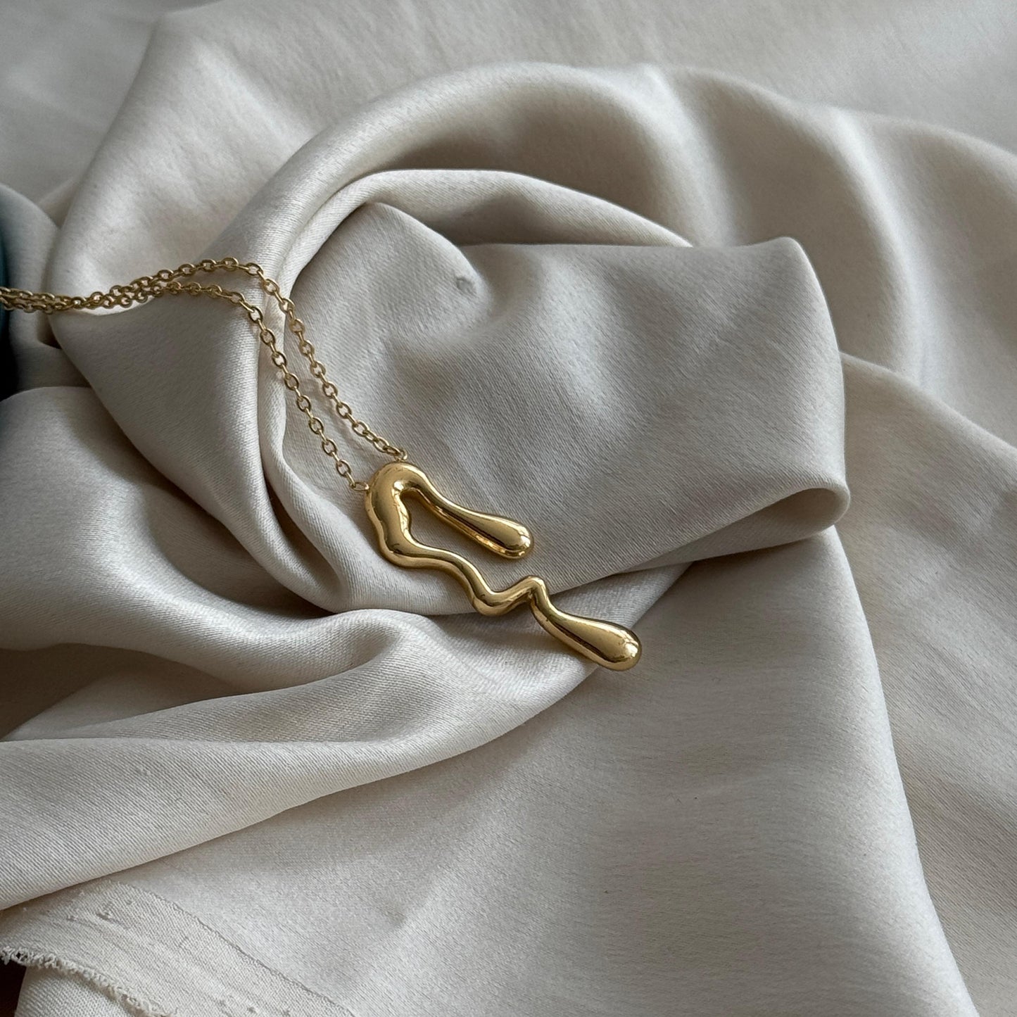 Abstract Drip Pendant