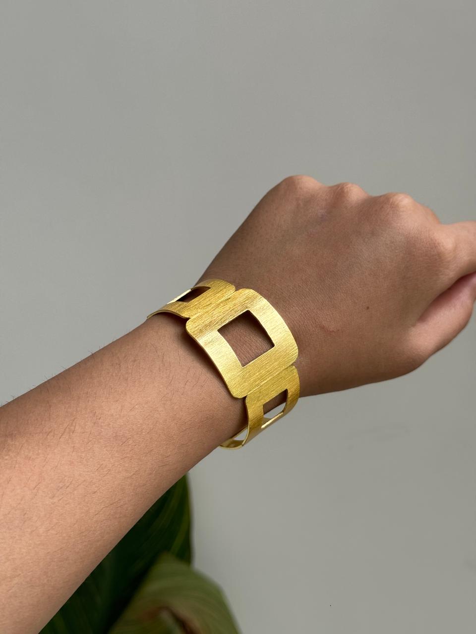 Broad Square Cuff