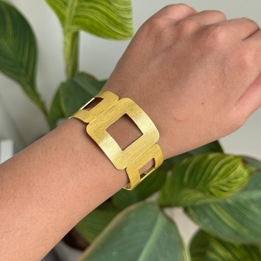 Broad Square Cuff
