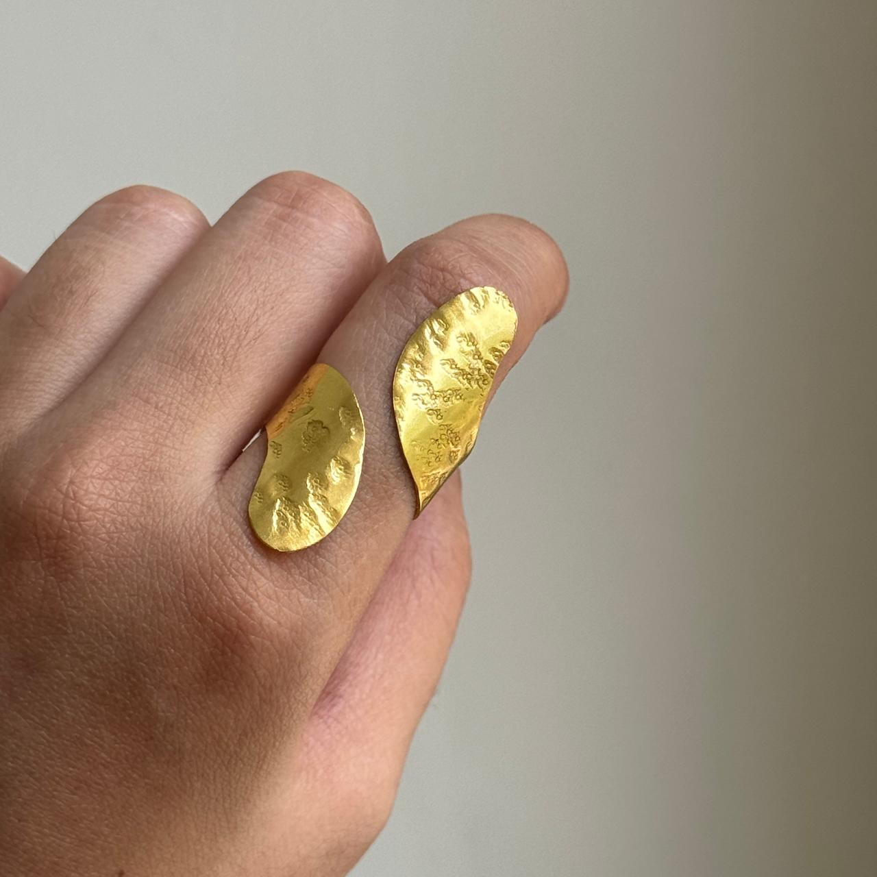 Diverge Adjustable Ring Golden