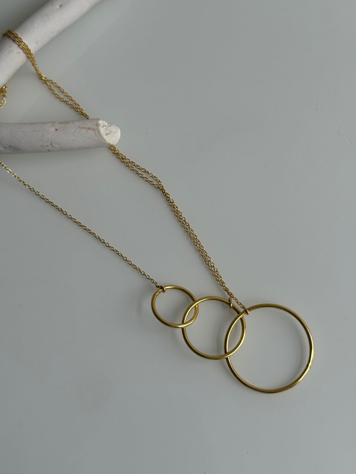 Tri Circle Neckpiece