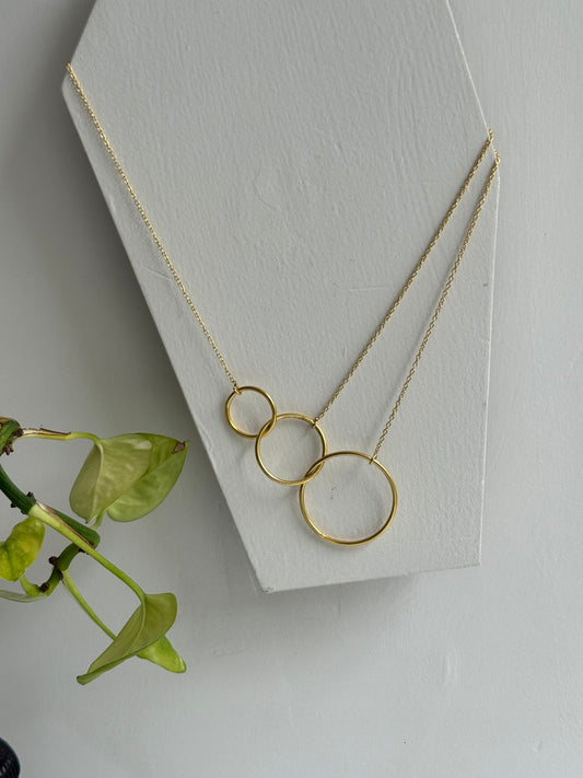 Tri Circle Neckpiece