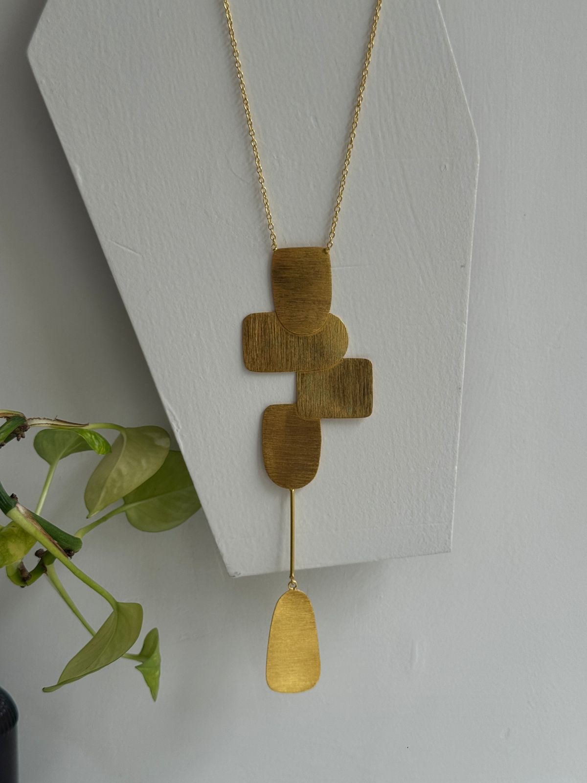 Block Statement Neckpiece