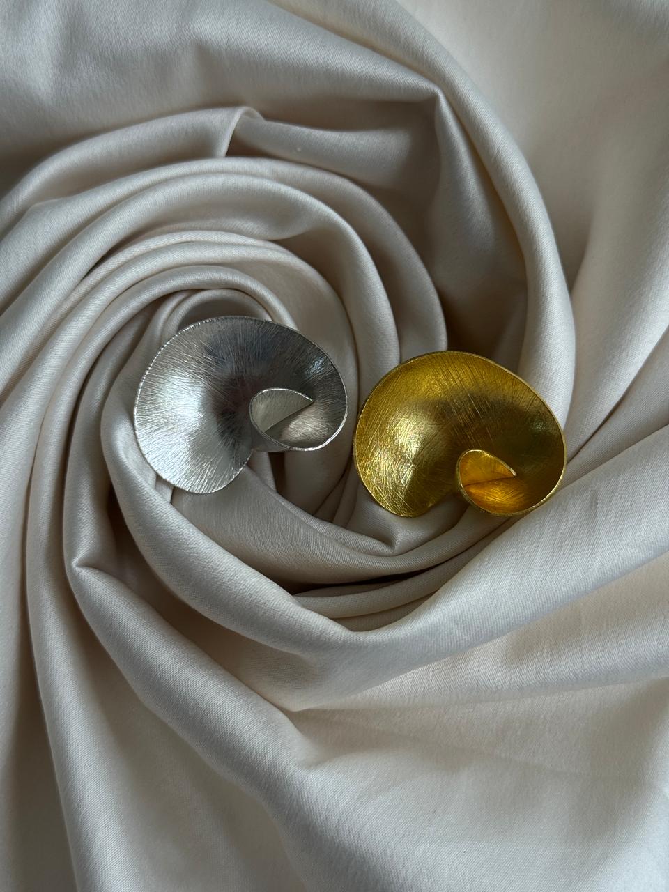 Twirl Adjustable Ring Duo