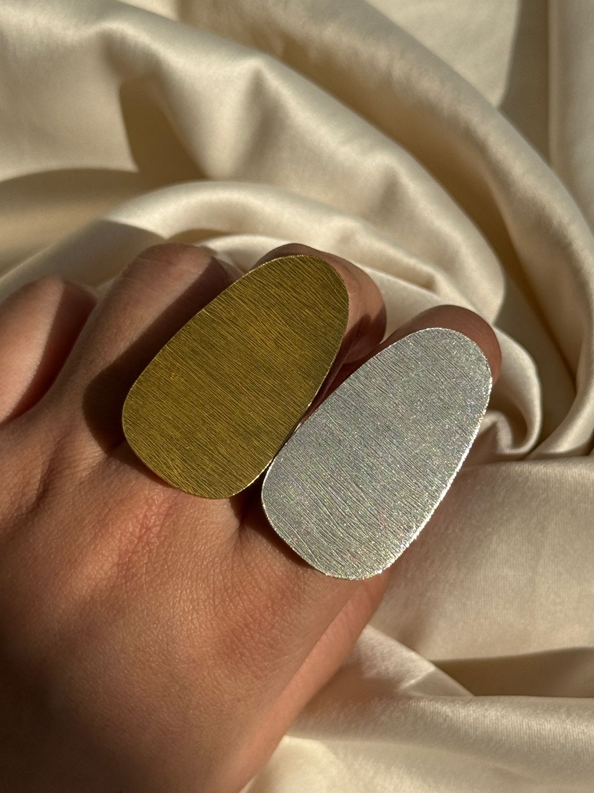 Pik Adjustable Ring Duo