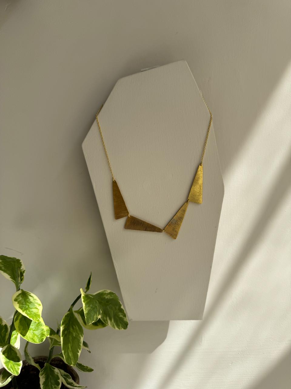 Trikon Neckline Statement Neckpiece