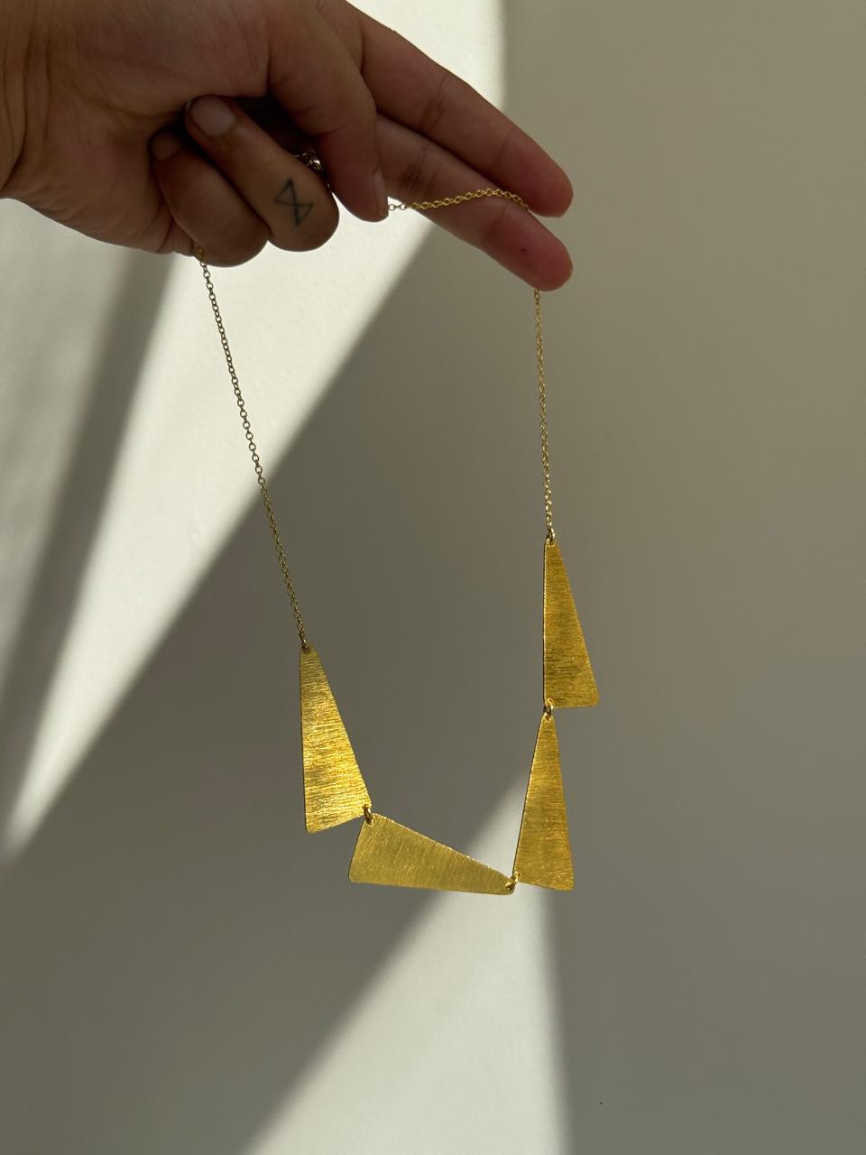 Trikon Neckline Statement Neckpiece
