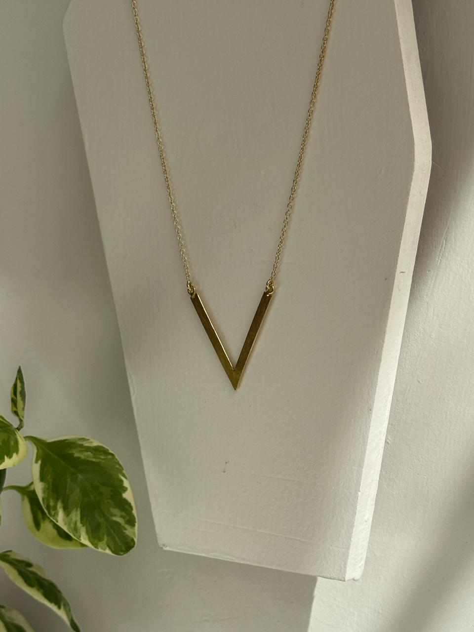 V Statement Neckpiece
