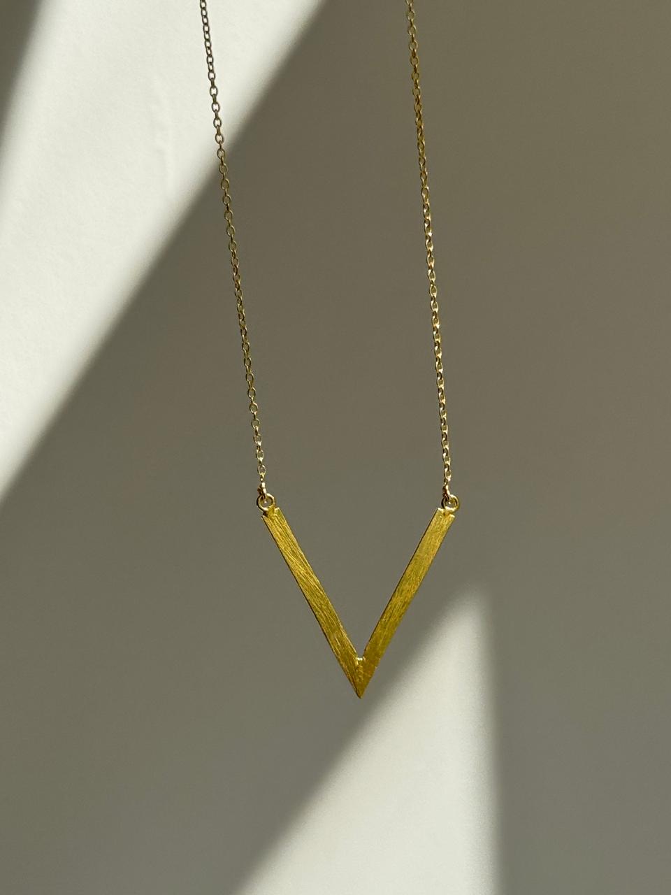 V Statement Neckpiece