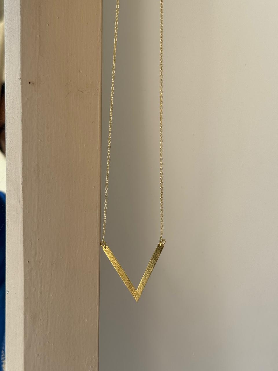 V Statement Neckpiece