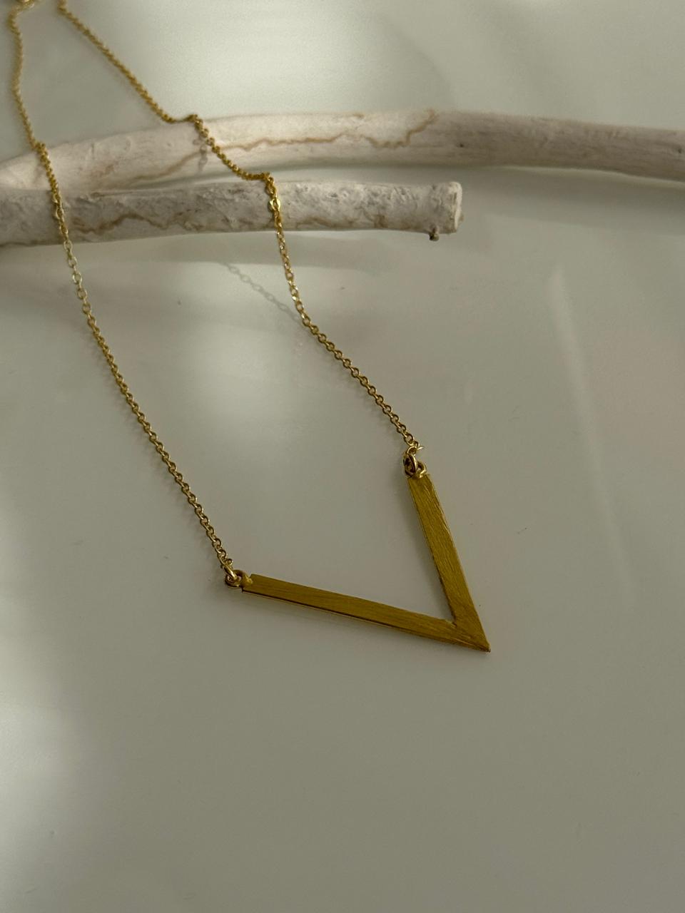 V Statement Neckpiece
