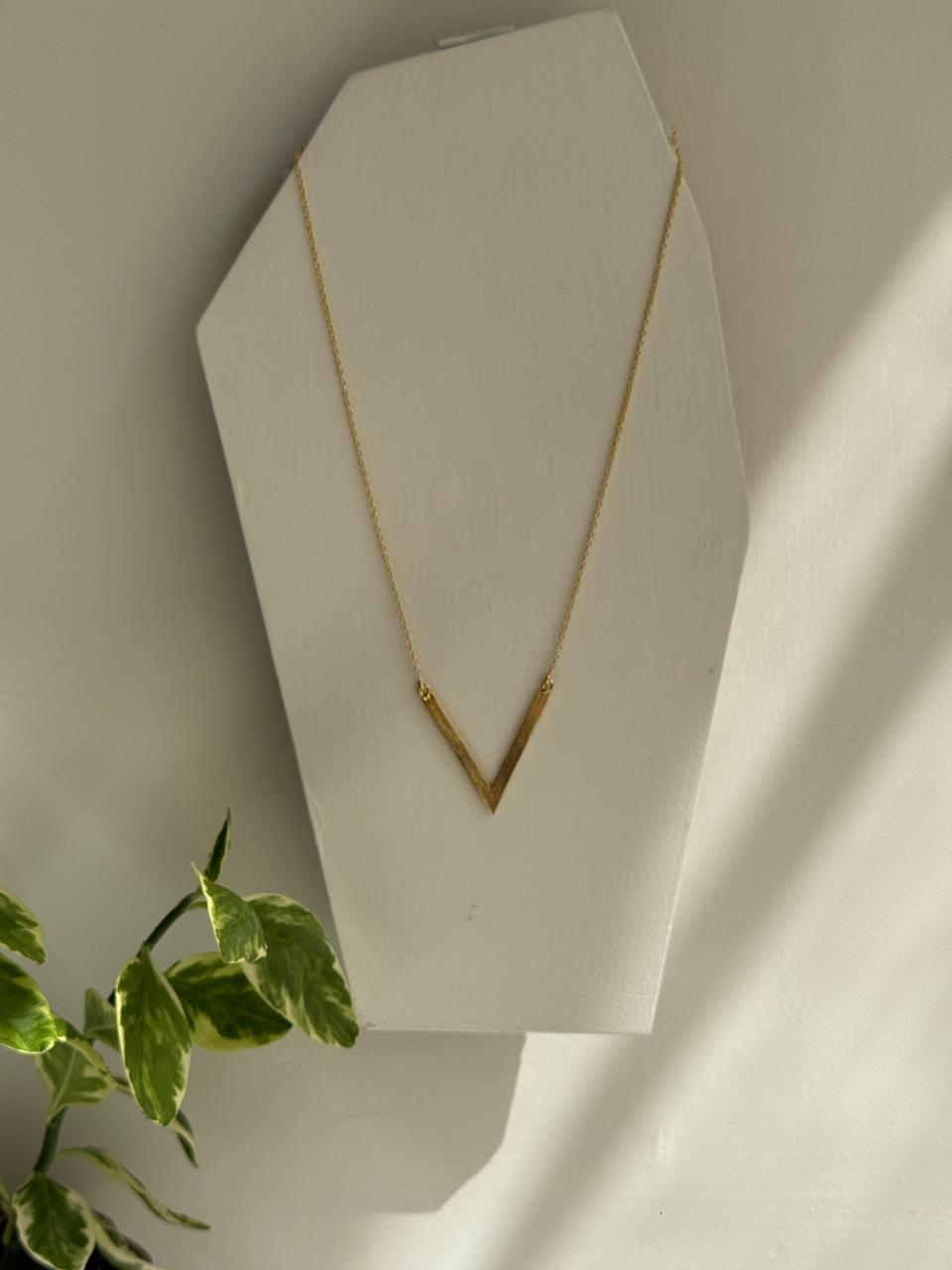 V Statement Neckpiece