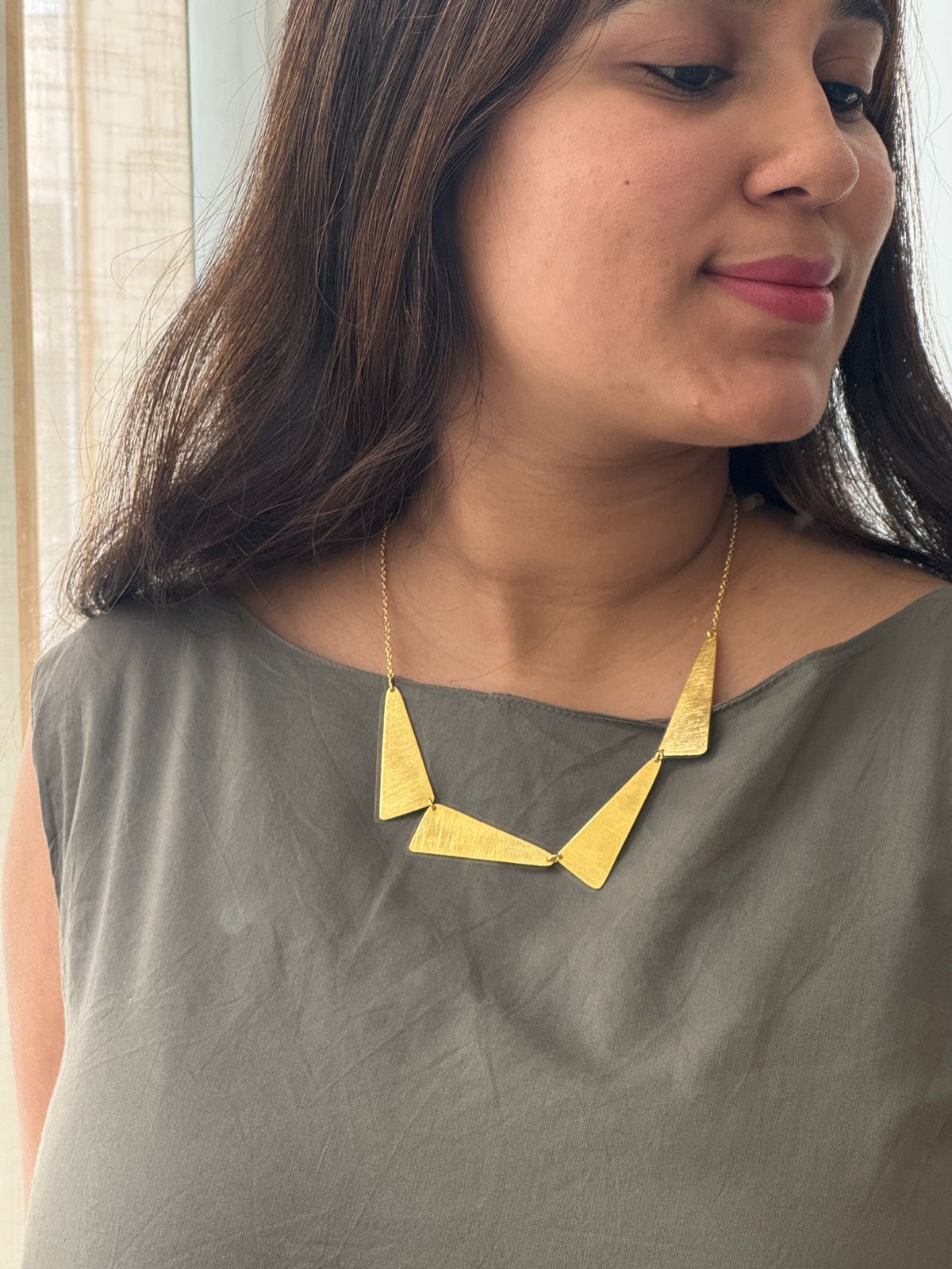 Trikon Neckline Statement Neckpiece
