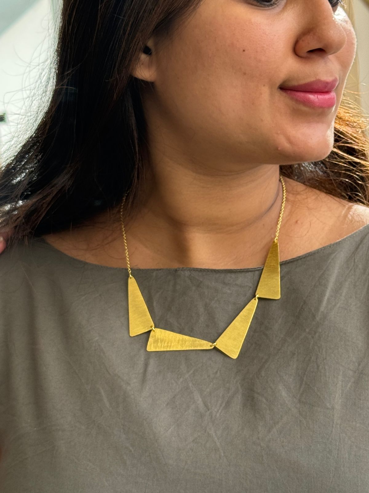 Trikon Neckline Statement Neckpiece