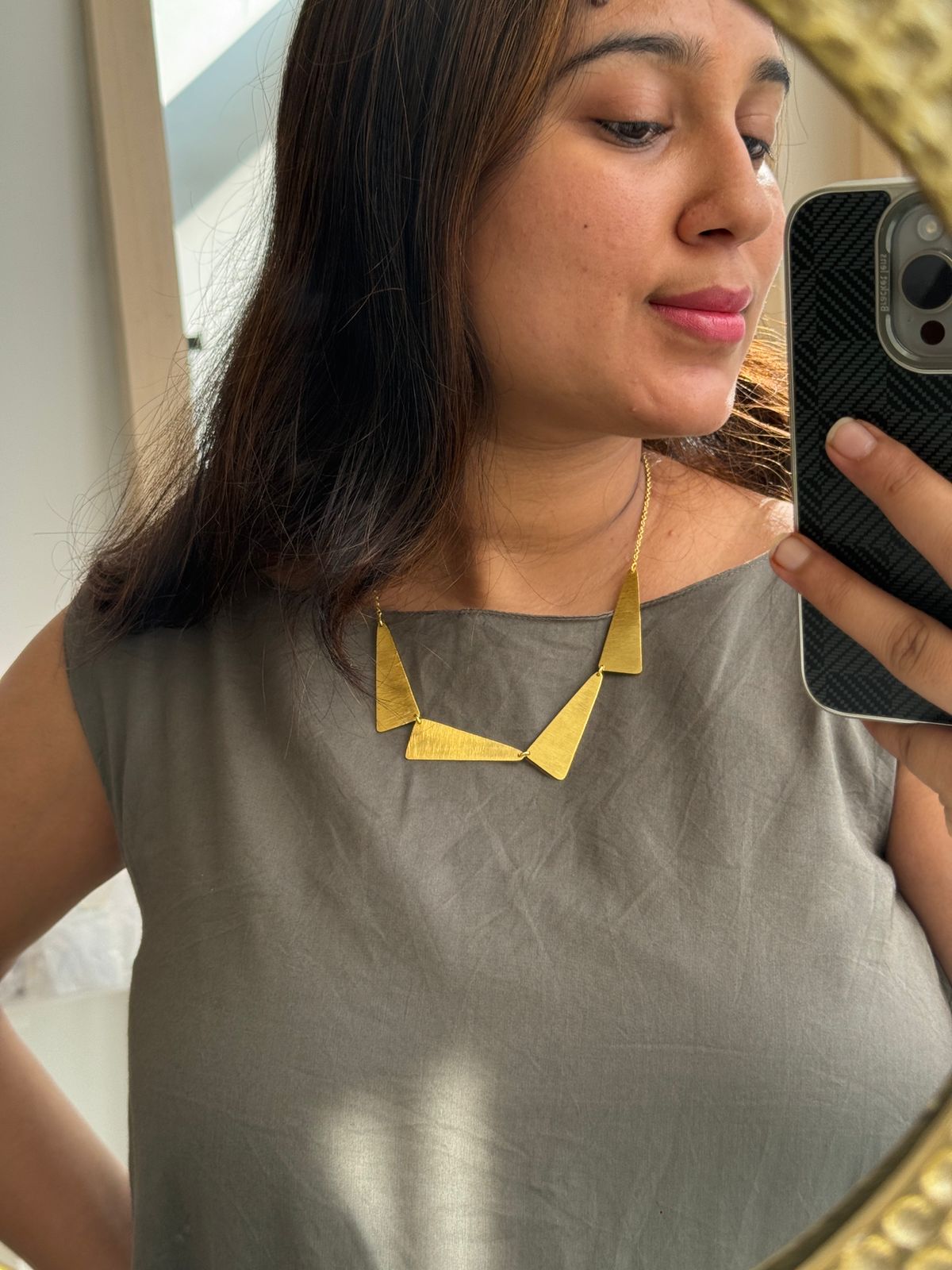 Trikon Neckline Statement Neckpiece