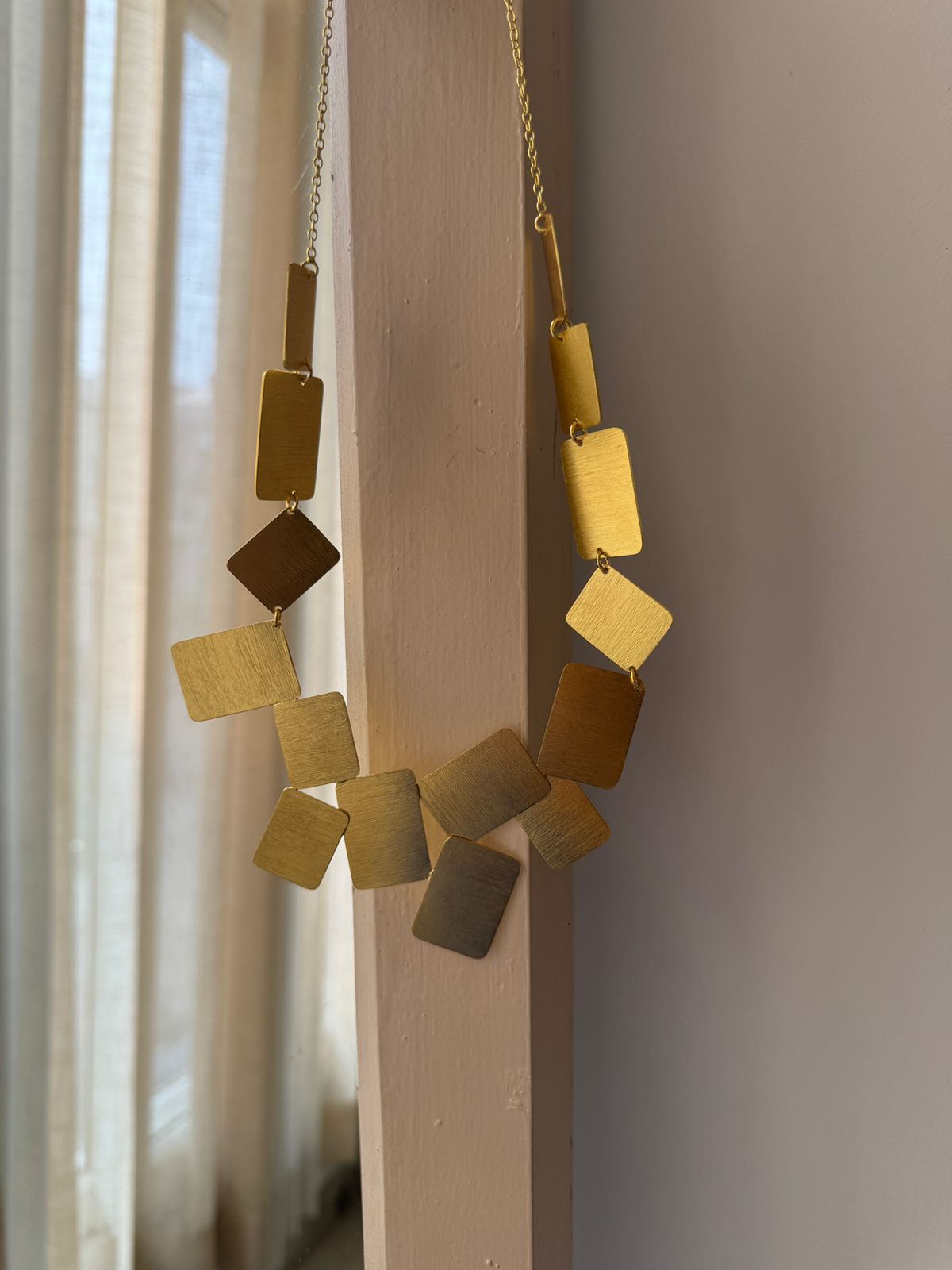 Scattered Block Statement Neckpiece