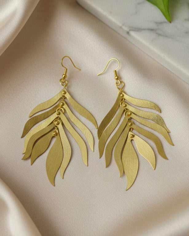 Lightning Bolt Statement Earrings