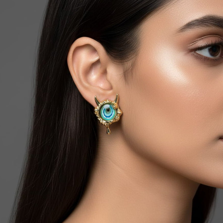Evil Eye Studs