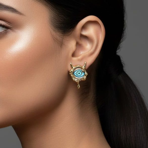 Evil Eye Studs