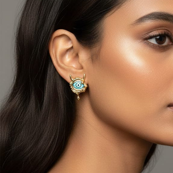 Evil Eye Studs