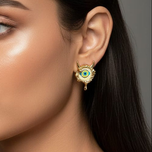 Evil Eye Studs