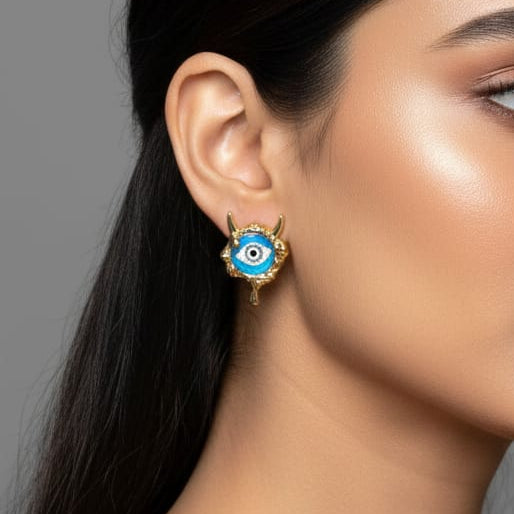 Evil Eye Studs