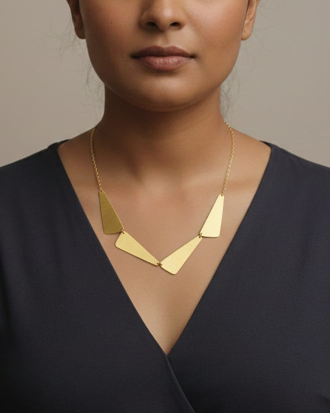 Trikon Neckline Statement Neckpiece