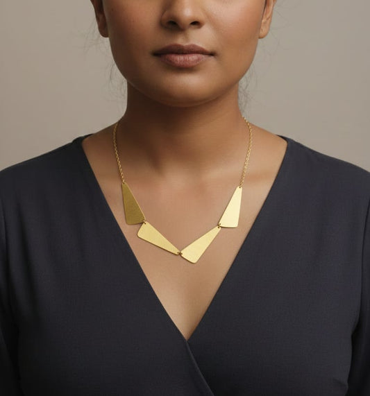 Trikon Neckline Statement Neckpiece