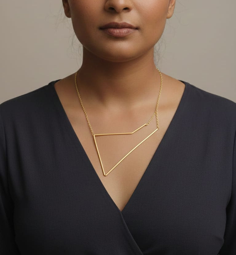 Flask Statement Neckpiece