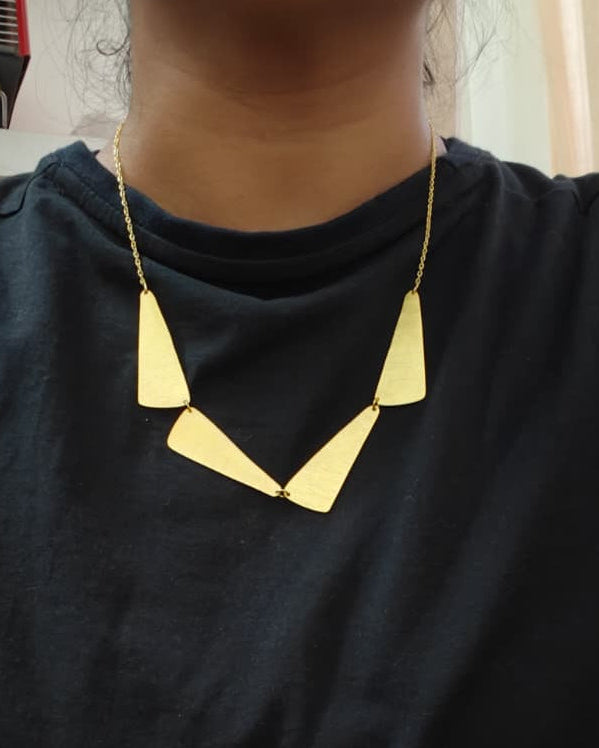 Trikon Neckline Statement Neckpiece
