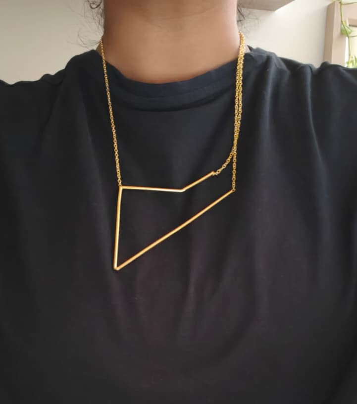 Flask Statement Neckpiece