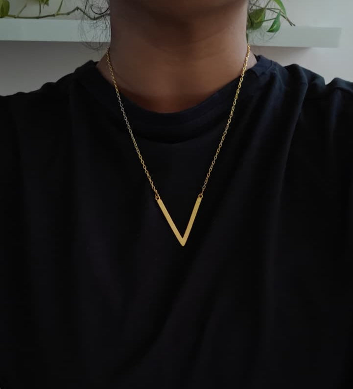 V Statement Neckpiece