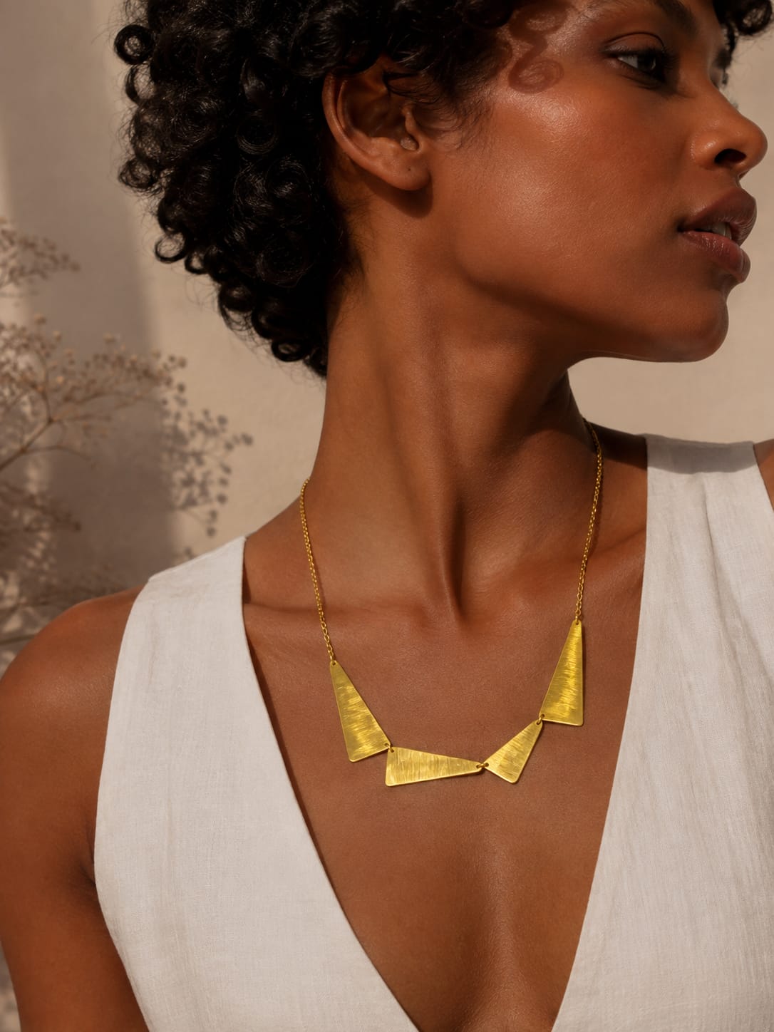 Trikon Neckline Statement Neckpiece