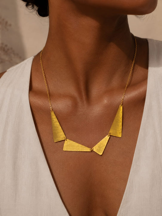 Trikon Neckline Statement Neckpiece
